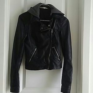 Hollister Leather Jacket